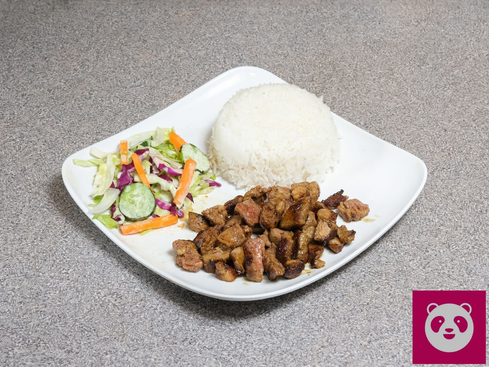 Lamb Doner Rice at Kebab Time HK
